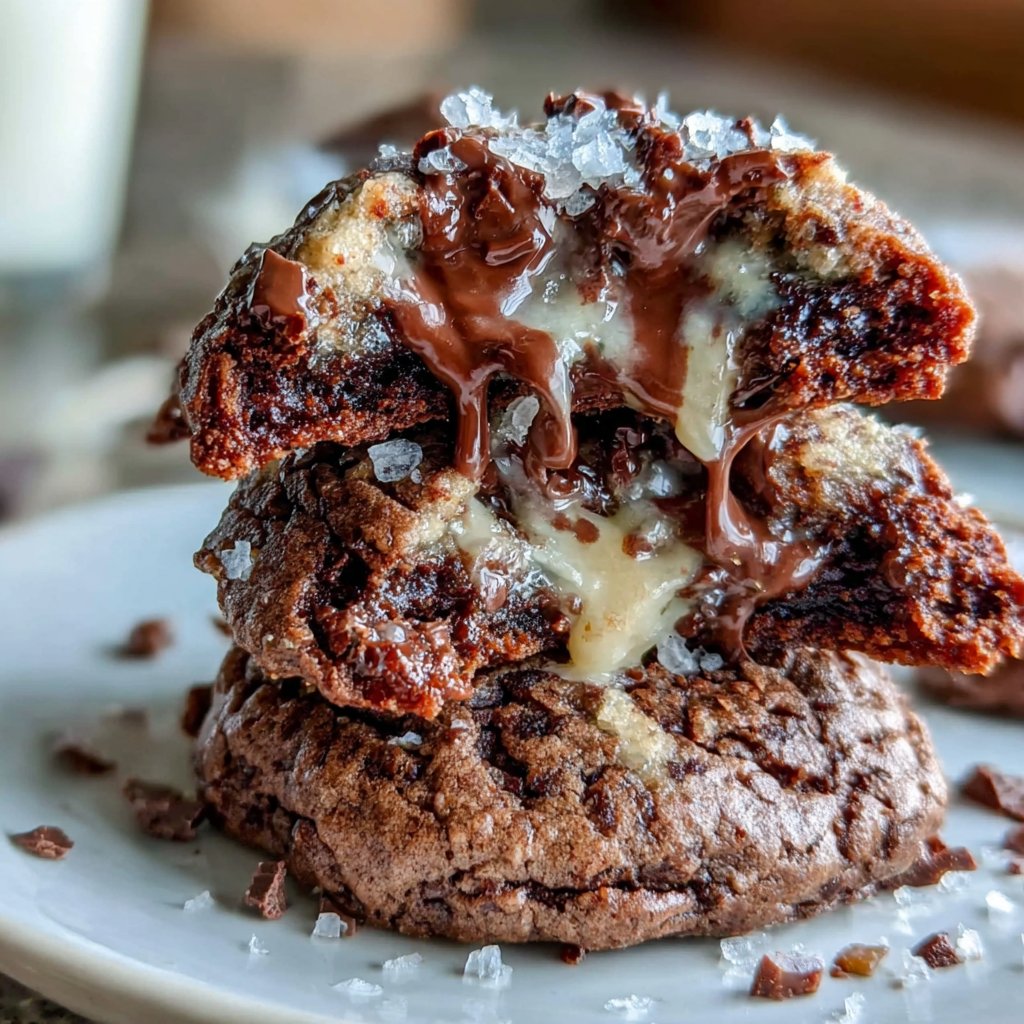 Cinnamon Swirl Brownie Cookies