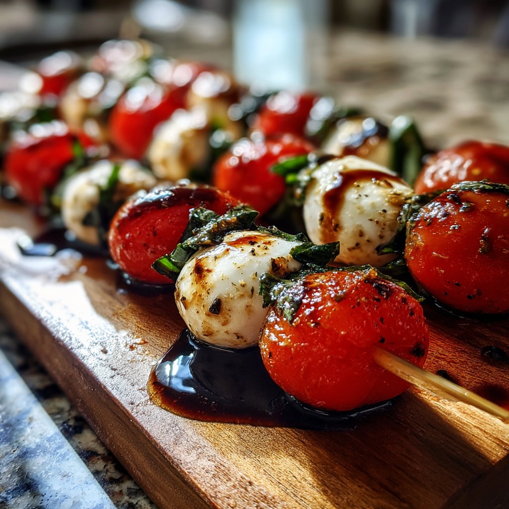 Caprese Salad on Skewers