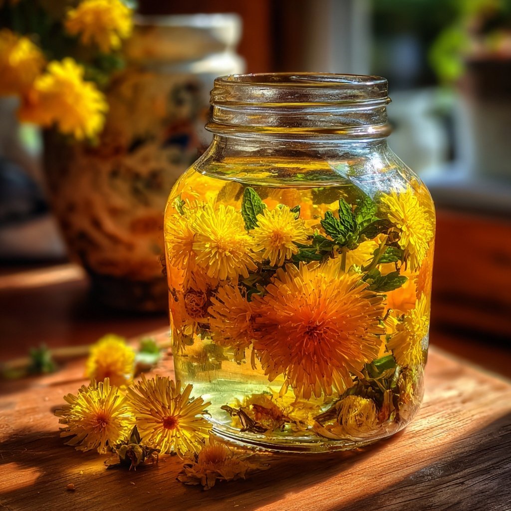 Fruity Dandelion Chamomile Tonic