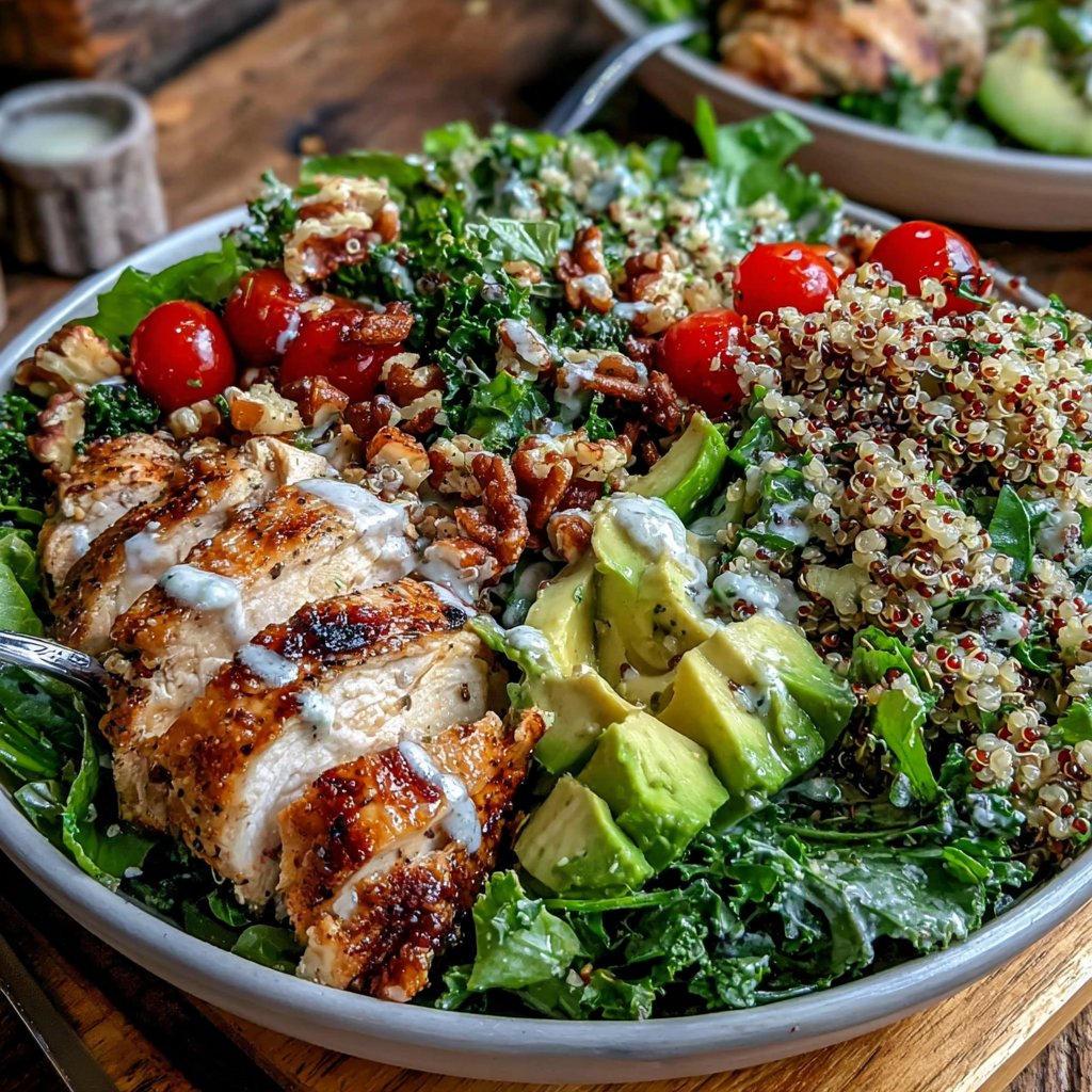 Chicken Quinoa Power Salad