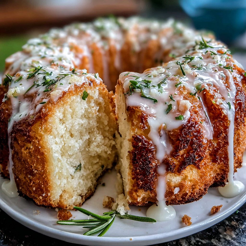 Rosemary Lemon Spring Cake