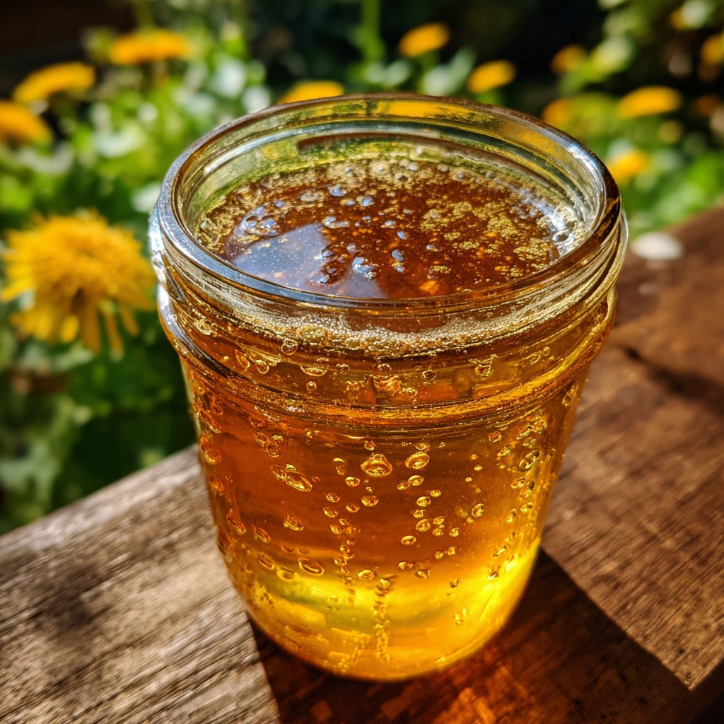 Herbal Dandelion and Honey Brew