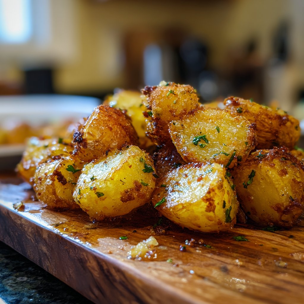 Truffle Oil Airfried Potatoes