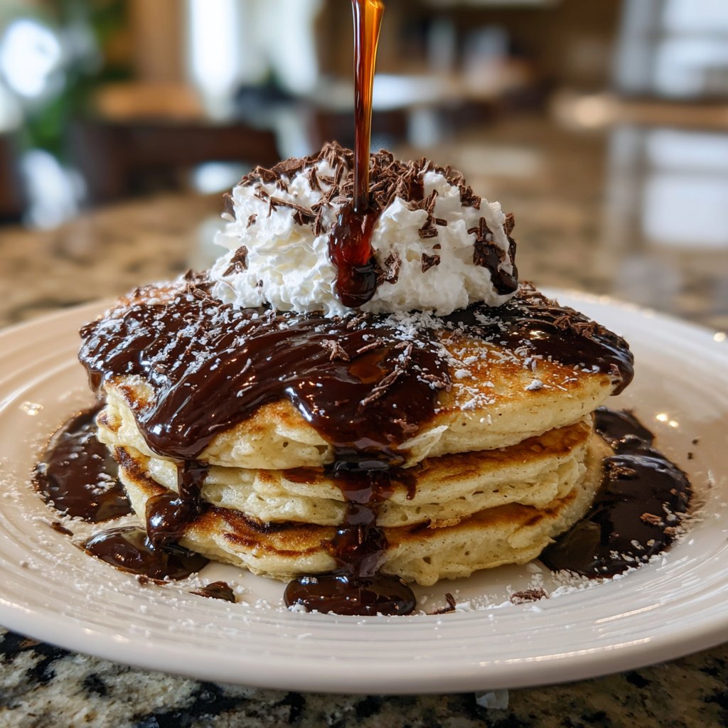 Delicious Chocolate Chip Pancakes