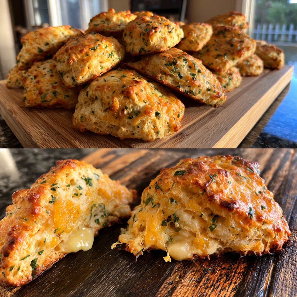 Savory Cheese and Herb Scones