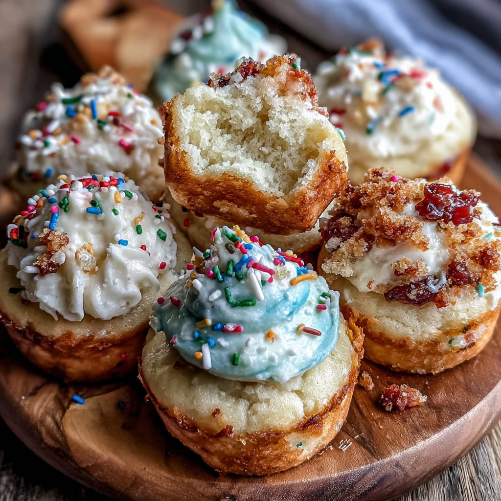 Graduation Celebration Cupcake Bites