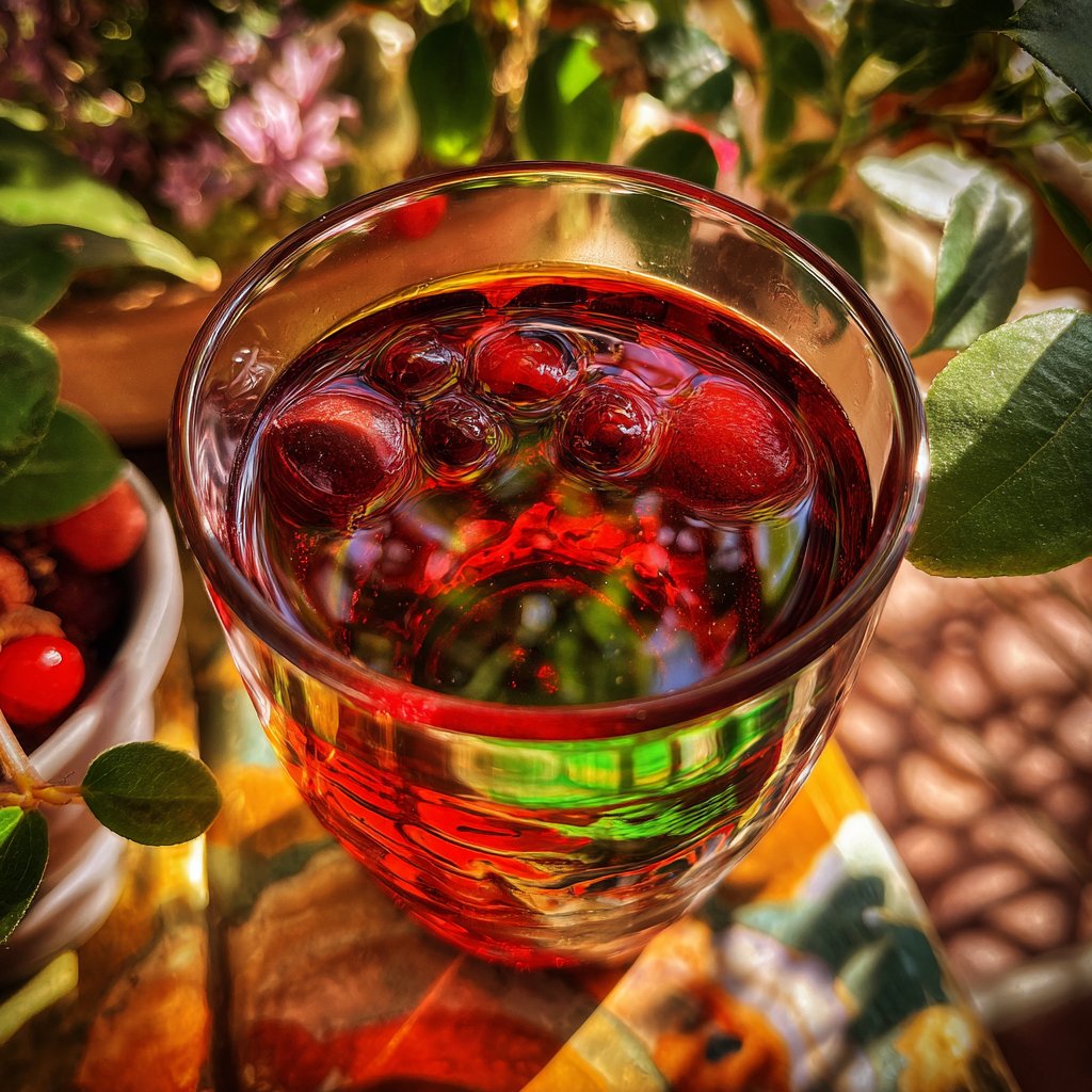 Herbal Dandelion Berry Infusion