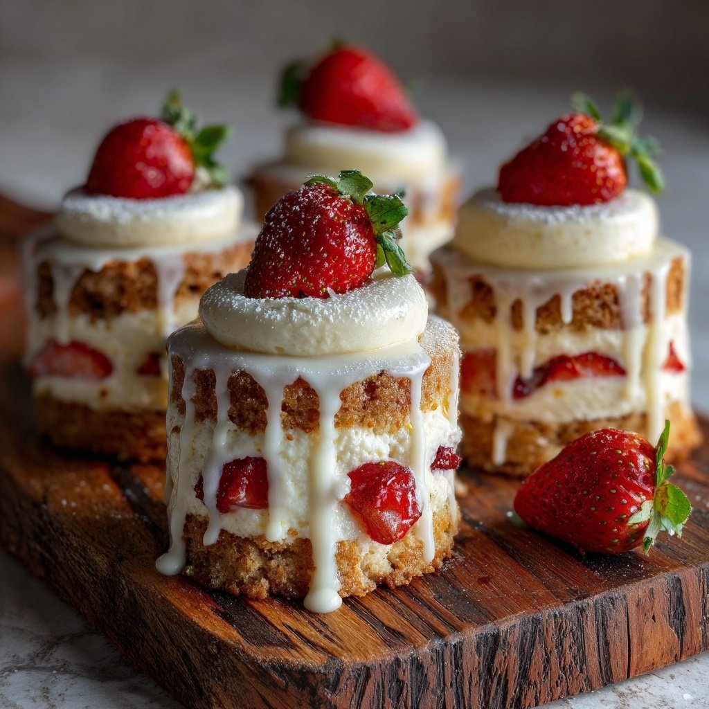 Strawberry Shortcake Bliss Bites